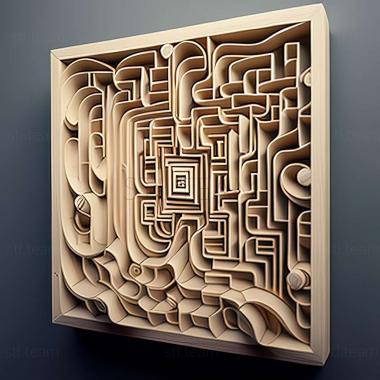 3D model labyrinth (STL)